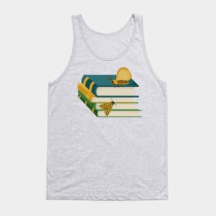 Moths and Books Tank Top